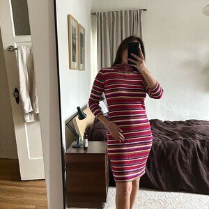 LISA SAYS GAH striped dress